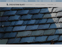 Tablet Screenshot of greenstoneslate.com
